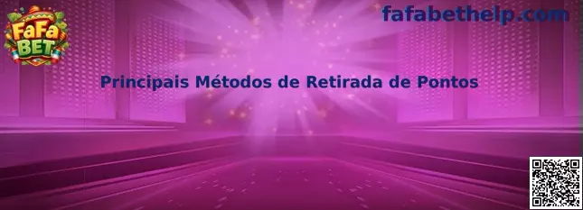 Principais Métodos de Retirada de Pontos