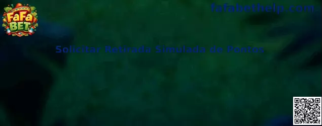Solicitar Retirada Simulada de Pontos