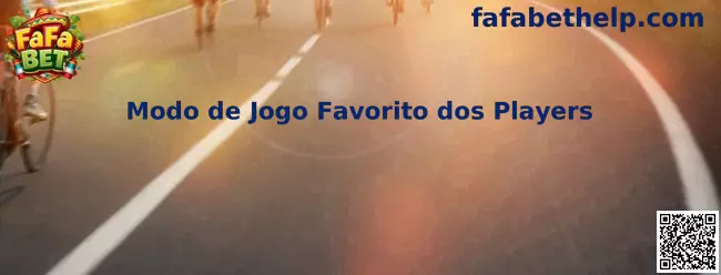 Modo de Jogo Favorito dos Players