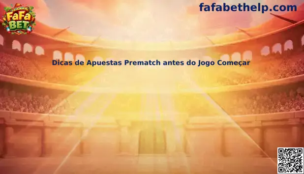 Guía de análisis prematch antes del inicio de un partido