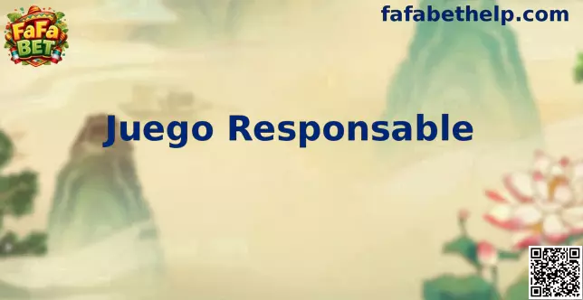 Juego responsable FaFa Bet México